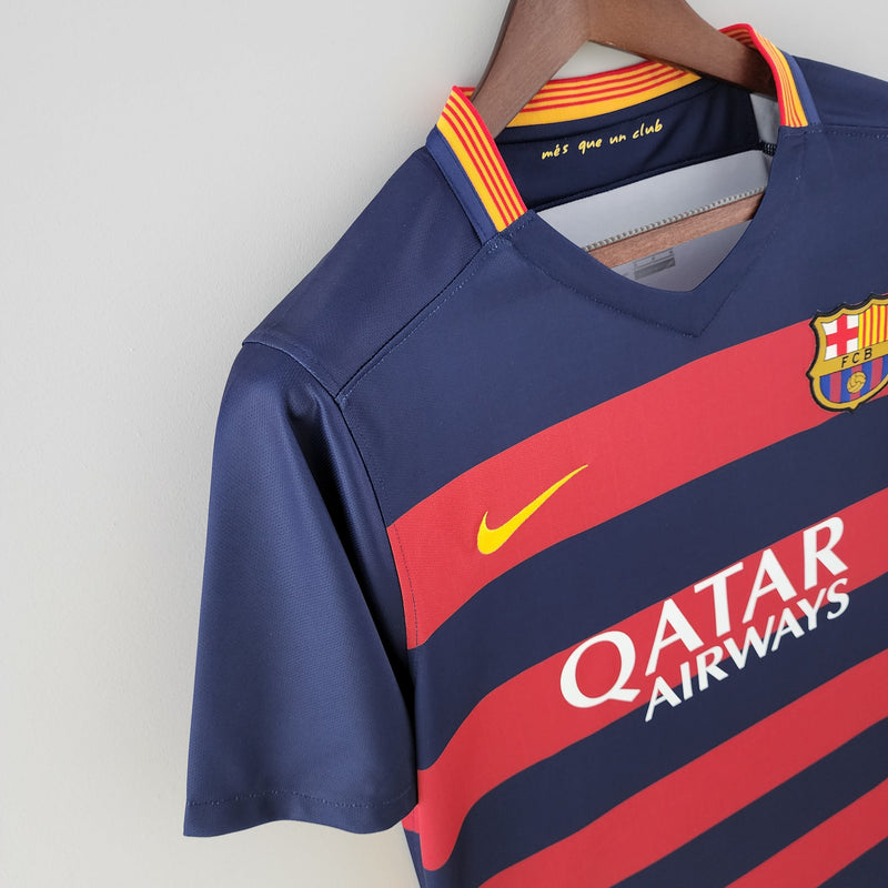 Camisa Barcelona Retrô 2015 - 15/16